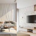 5 Inspirasi Desain Dinding Ruang Tamu PVC Estetik
