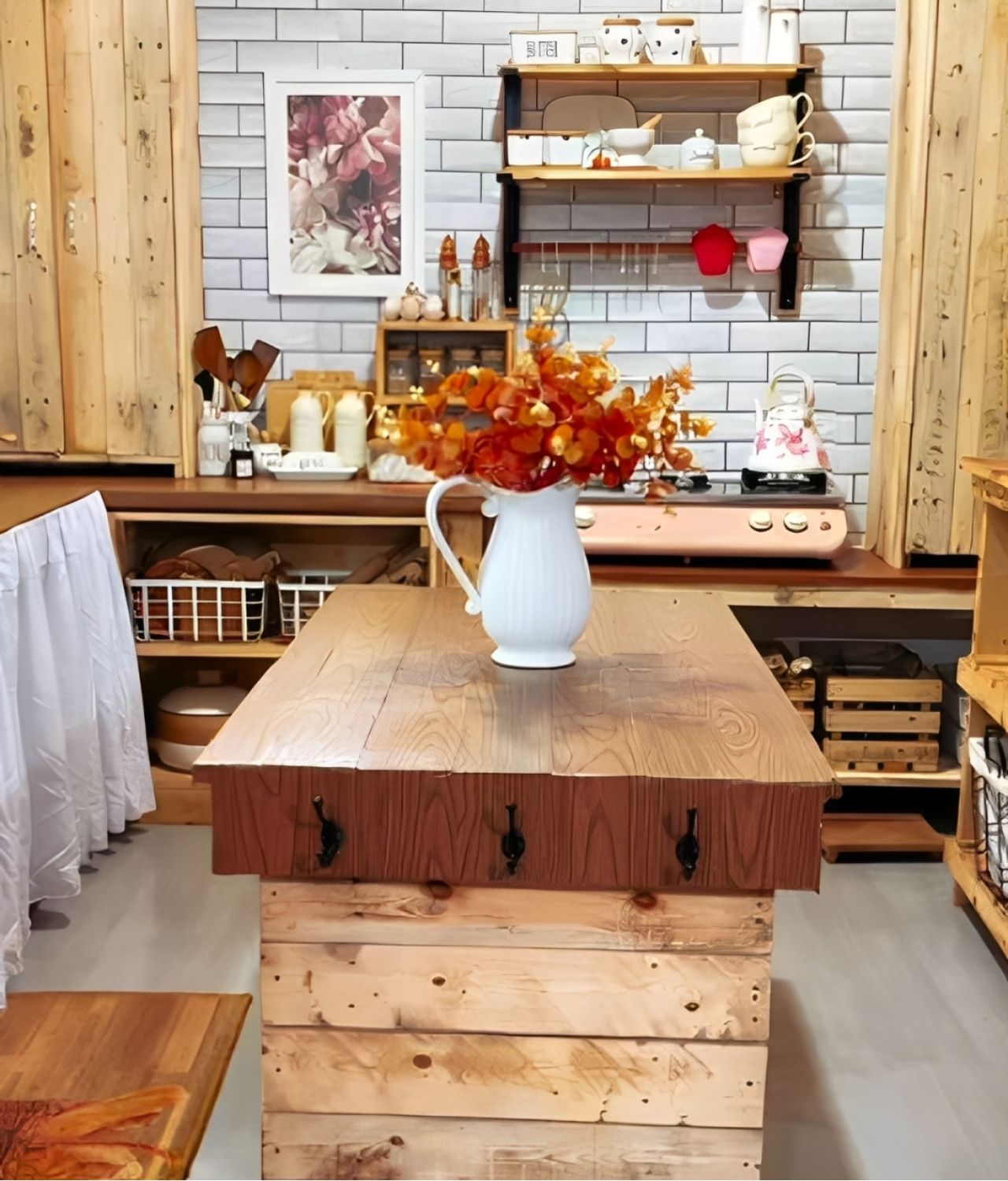 Desain Interior Dapur Vintage