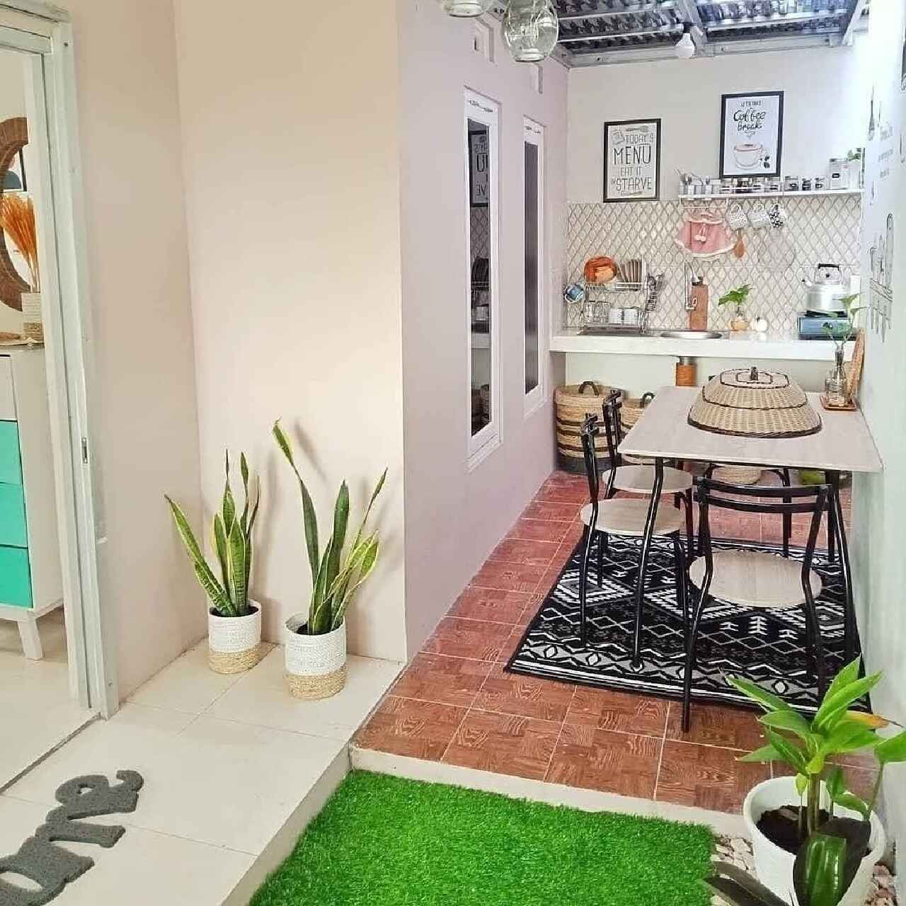 warna cat ruang makan dan dapur