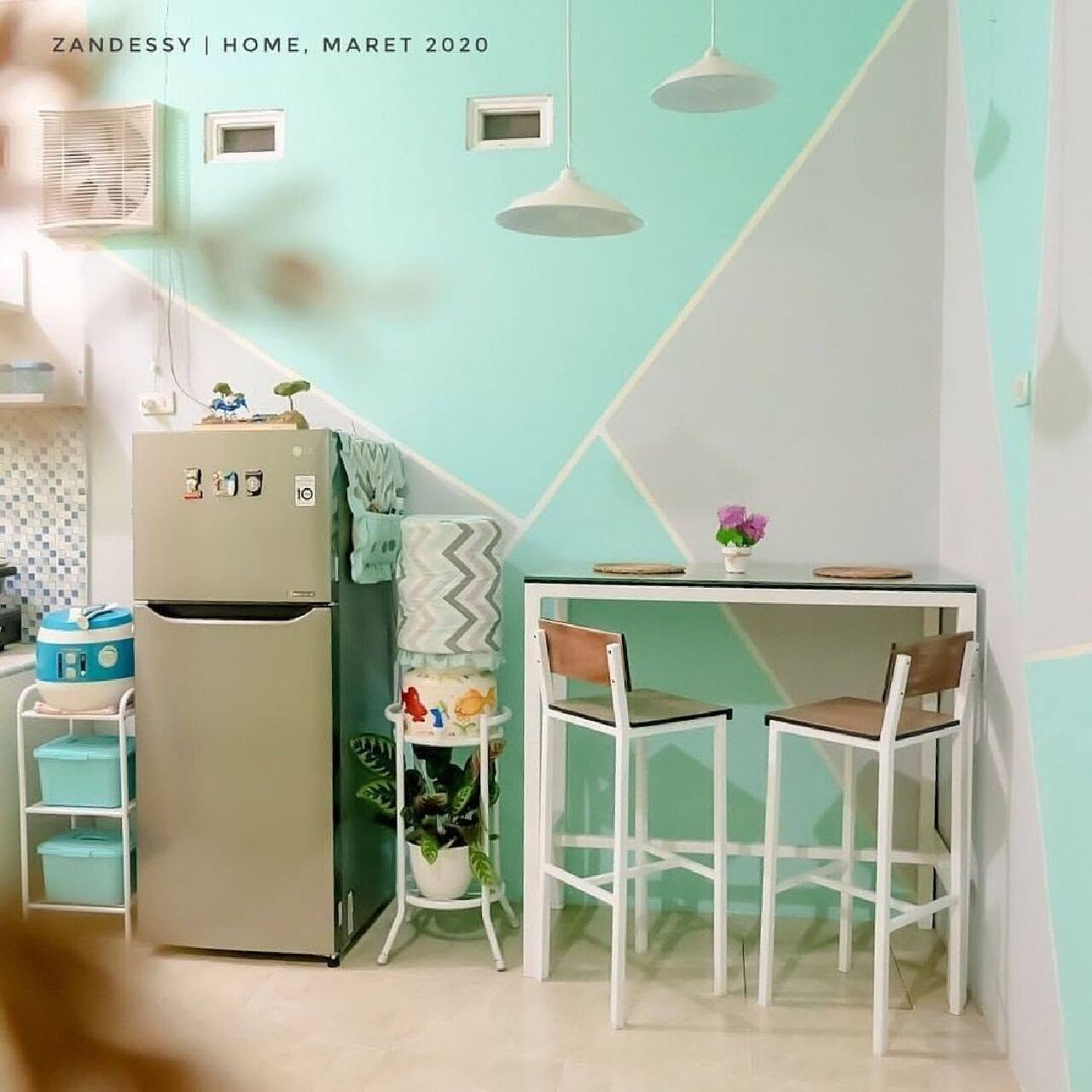 warna cat untuk ruang makan dan dapur terbaik