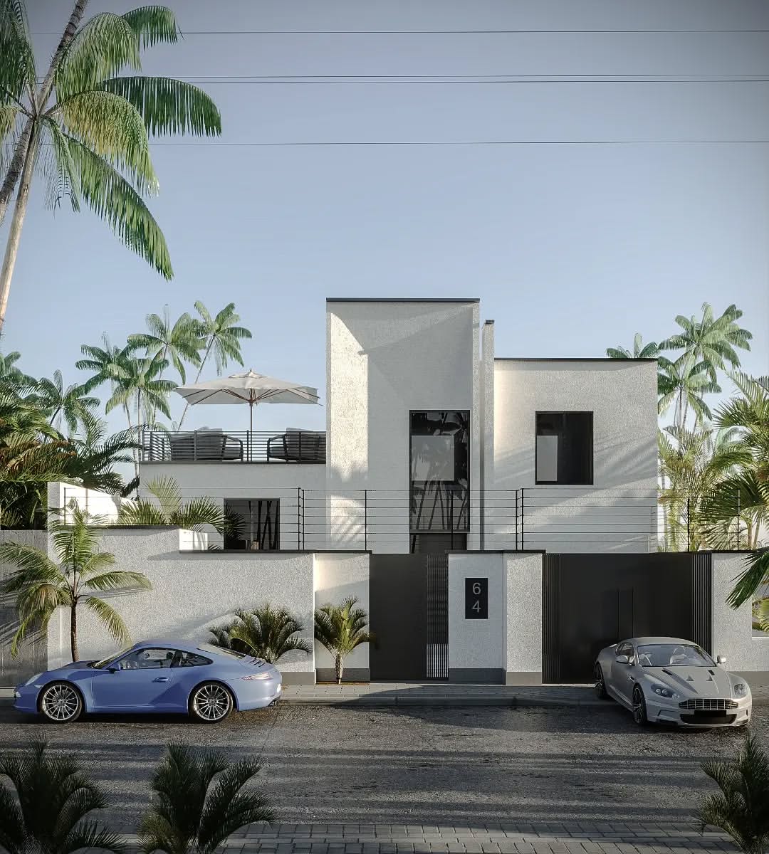 desain rumah arab minimalis