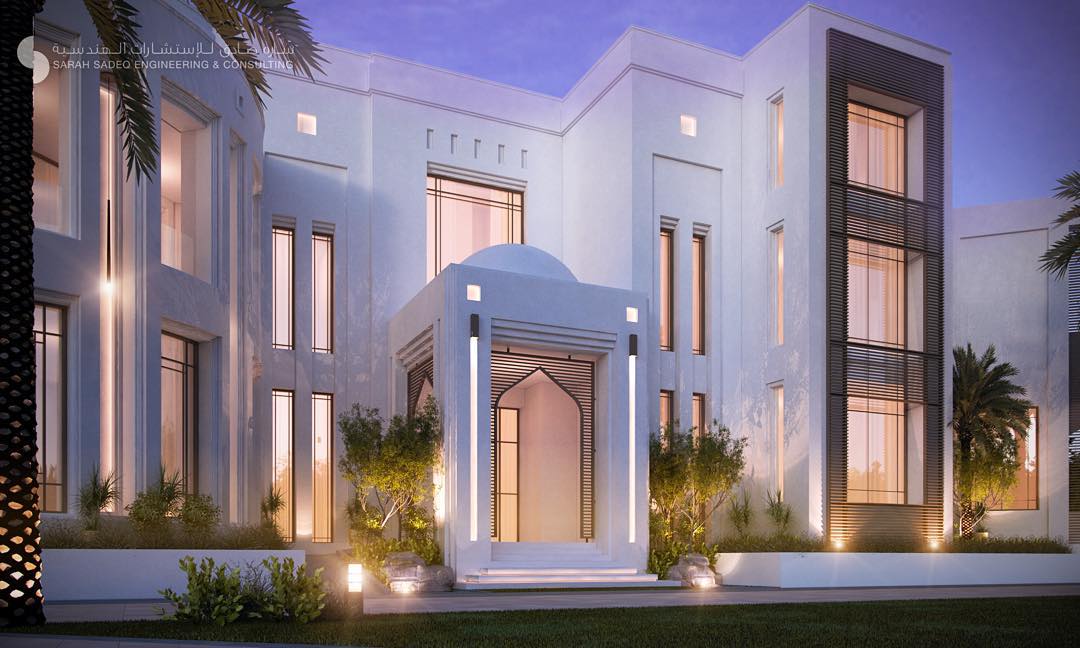 desain rumah arab modern