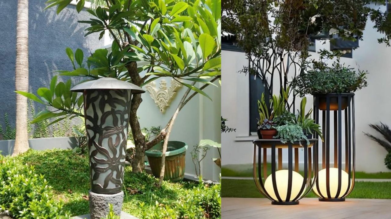 Desain lampu taman rumah