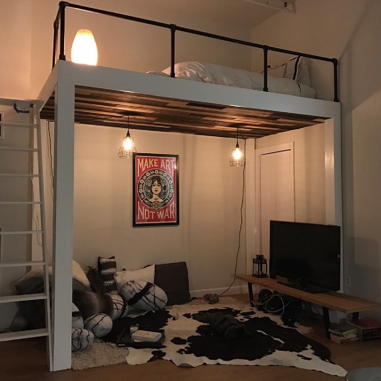 Kamar Loft Bed Aesthetic