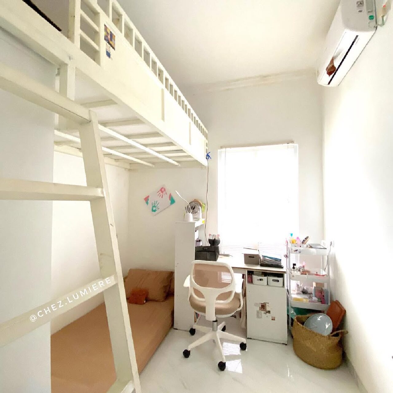 Desain Kamar Loft Bed Minimalis