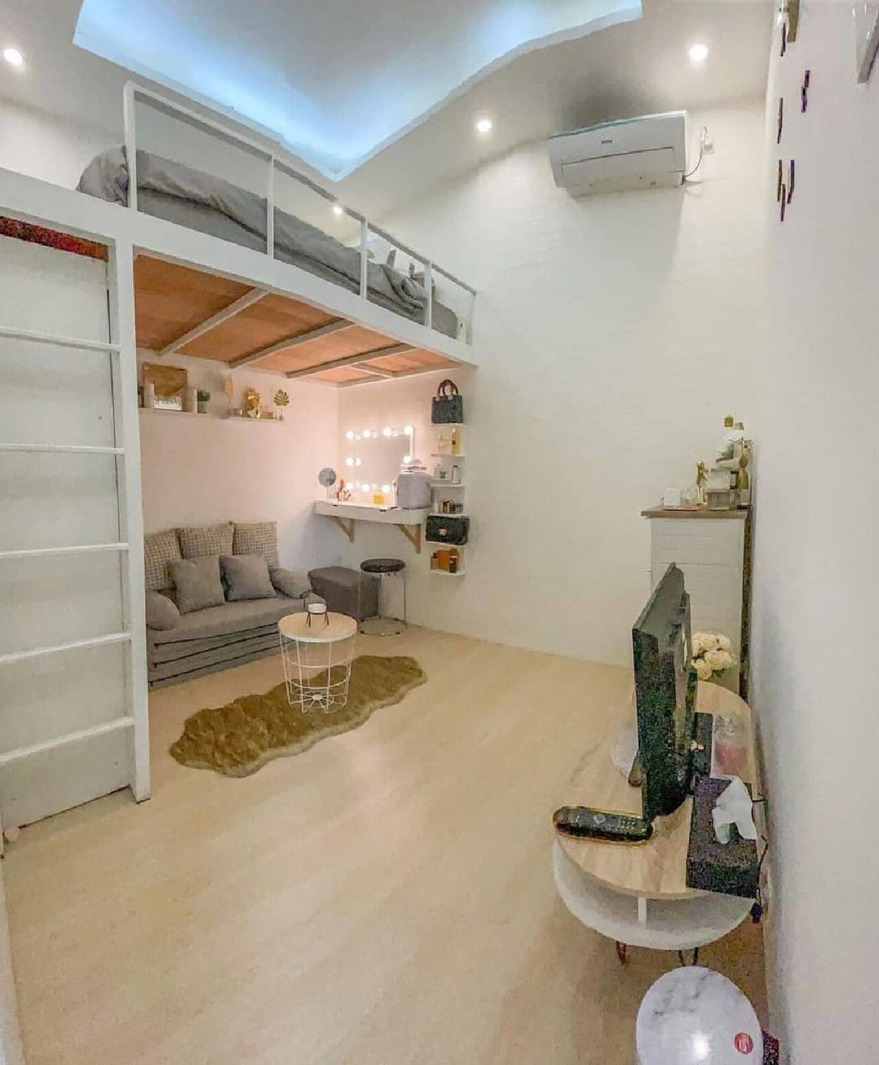 Desain Kamar Loft Bed Remaja