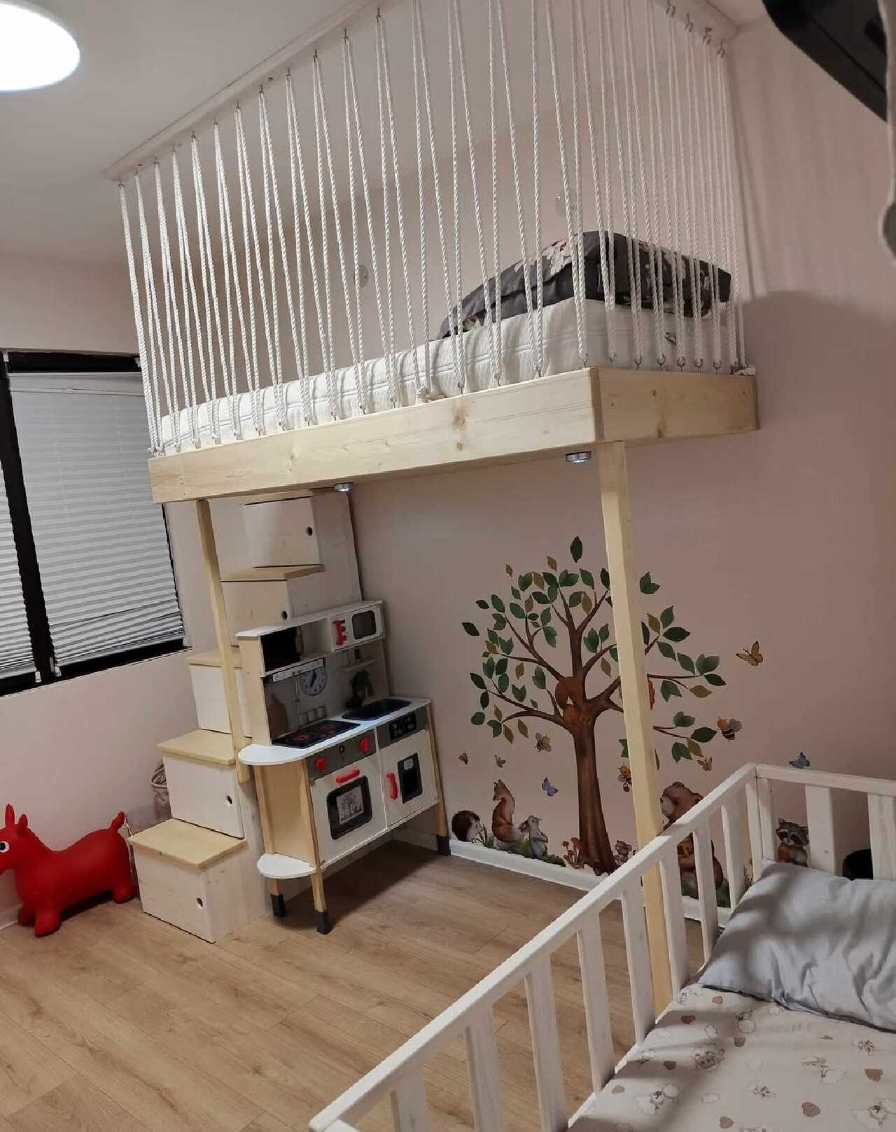 Kamar Anak Tempat Tidur Tingkat Laki Laki