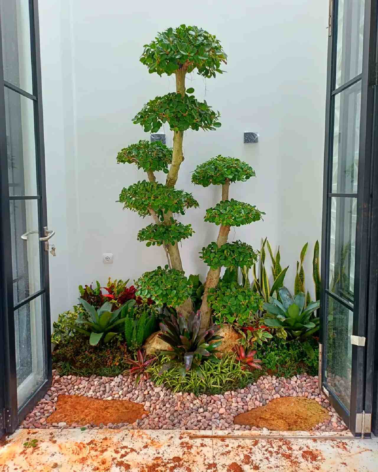 Contoh Desain Taman Rumah Japandi