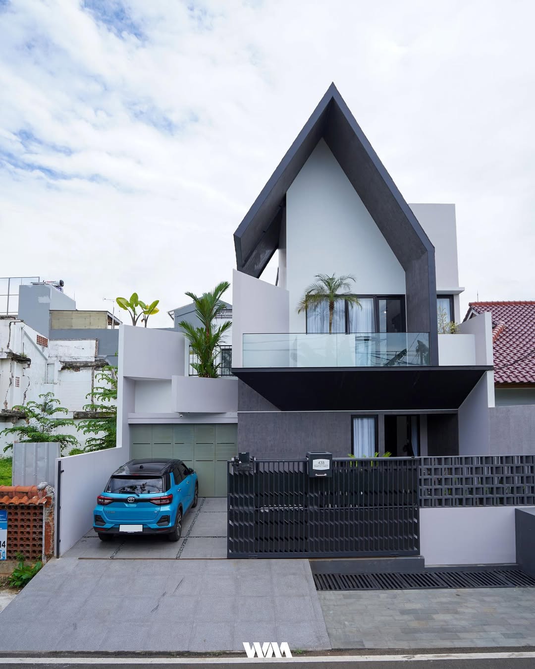 rumah monokrom minimalis rumah monokrom minimalis