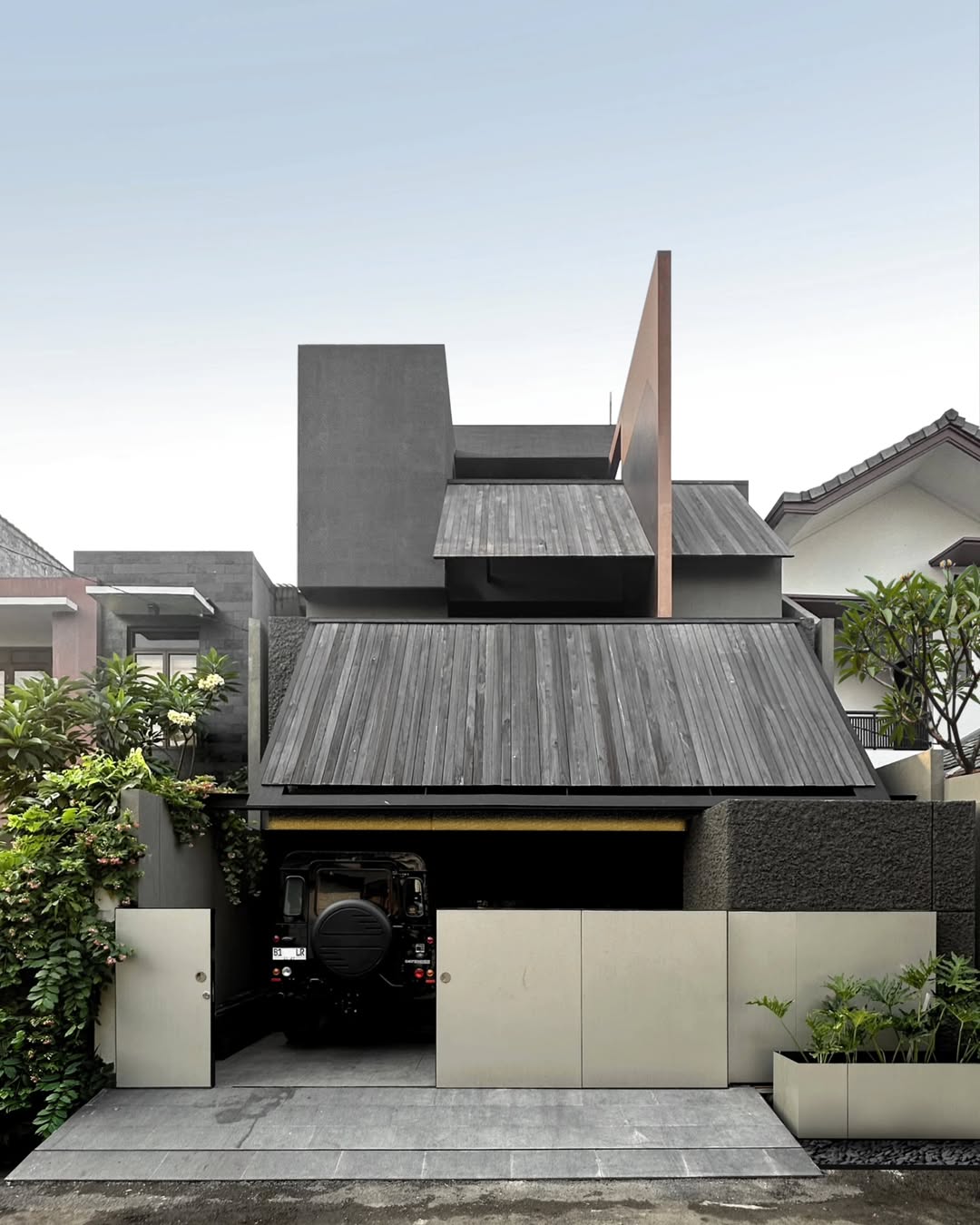 rumah monokrom minimalis unik rumah monokrom minimalis unik