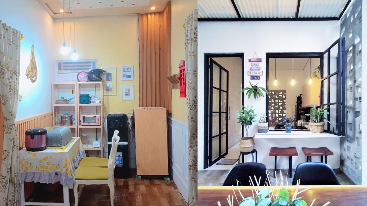Desain ruang makan sederhana