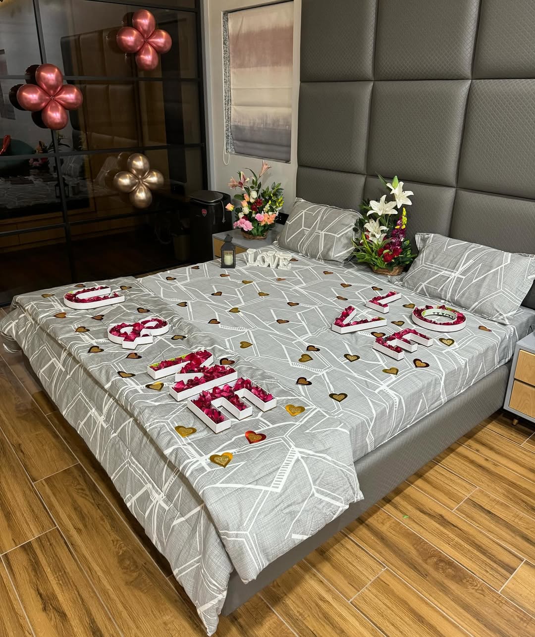 hiasan kamar pengantin buatan sendiri