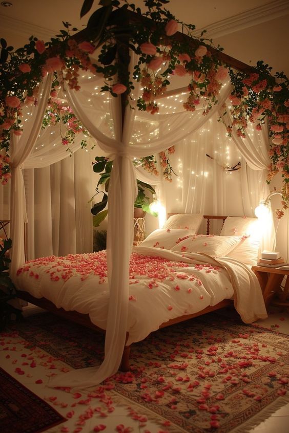 hiasan kamar pengantin buatan sendiri