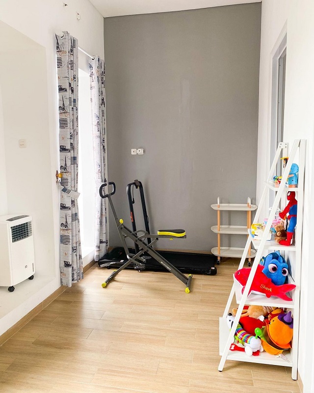desain tempat gym di rumah