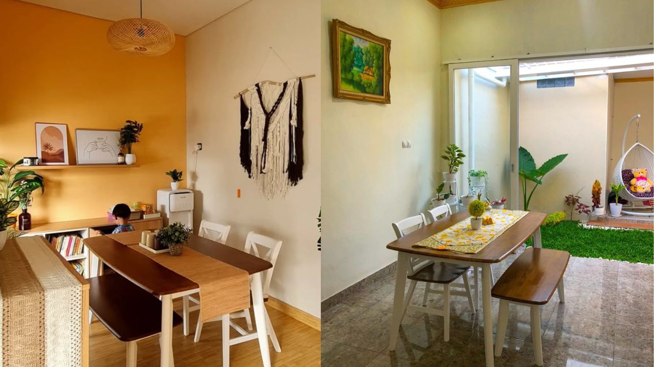 Dekorasi Ruang Makan Sederhana