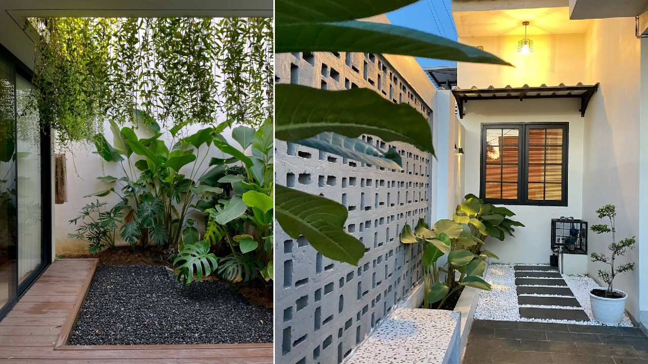 taman sudut rumah minimalis taman sudut rumah minimalis