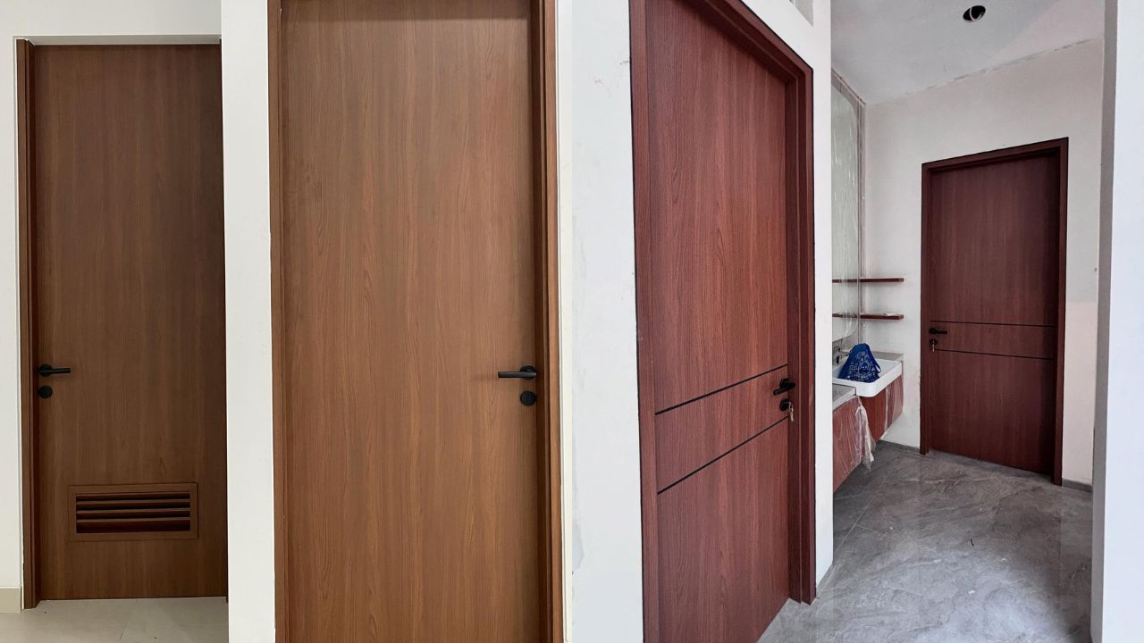 Desain pintu kamar tidur modern