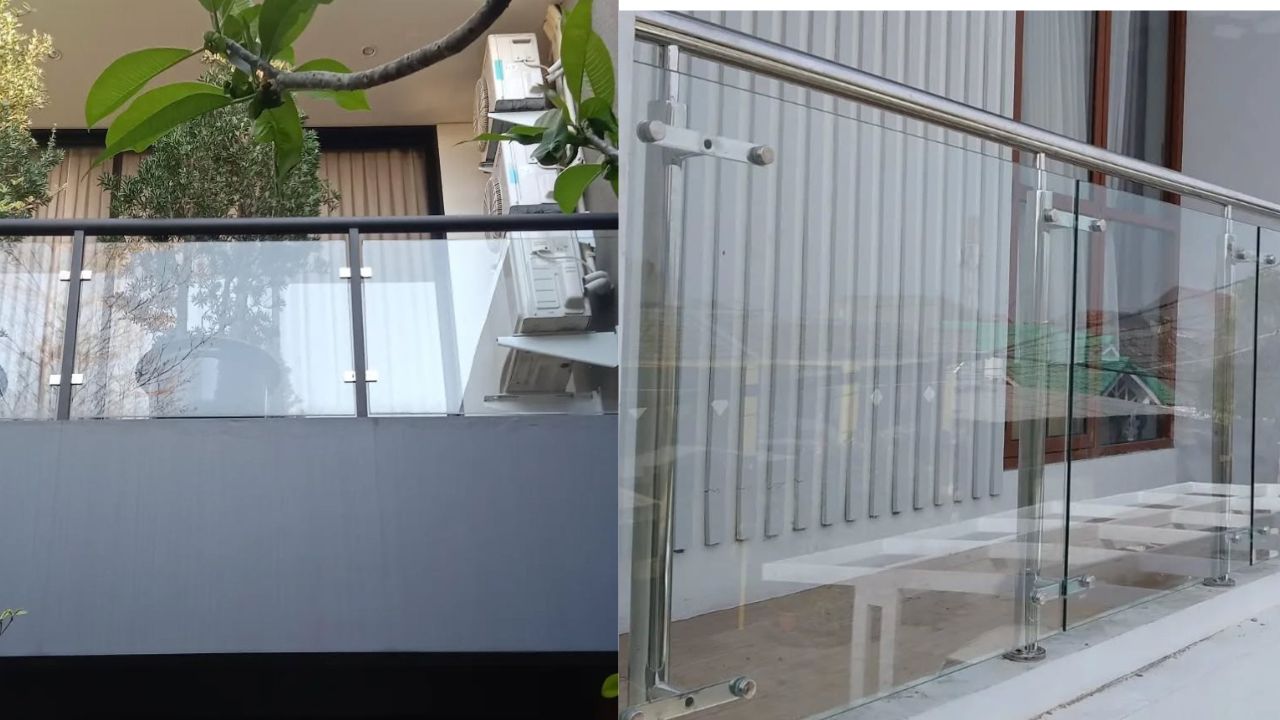 Model balkon kaca rumah