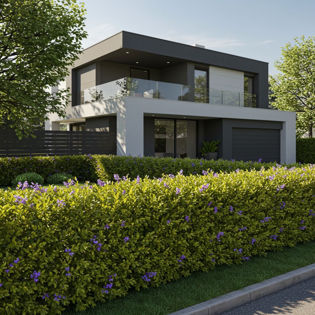 5. Pagar Tanaman Duranta