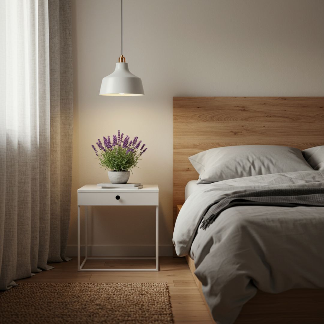 5. Tanaman Lavender di Kamar Tidur