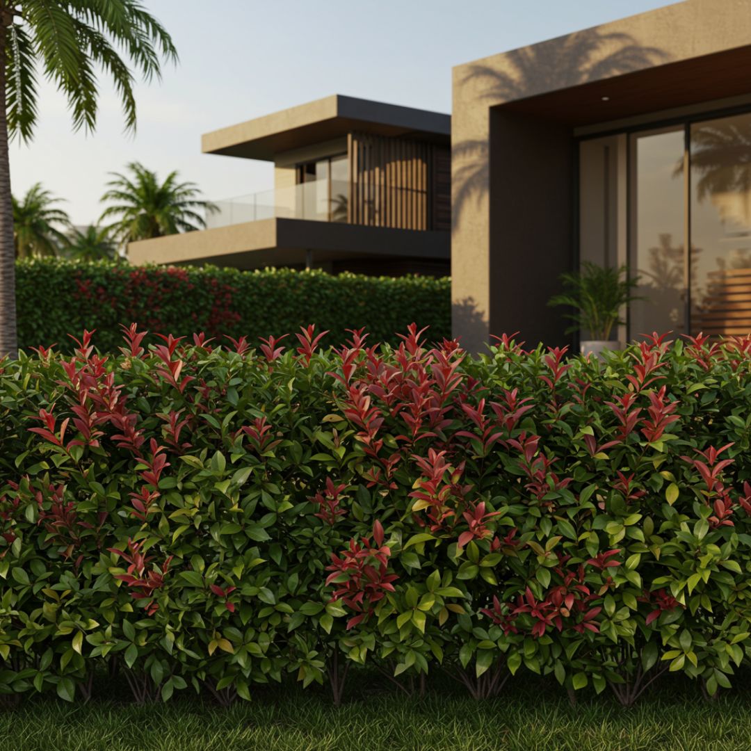 6. Pagar Tanaman Eugenia (Syzygium Paniculatum)