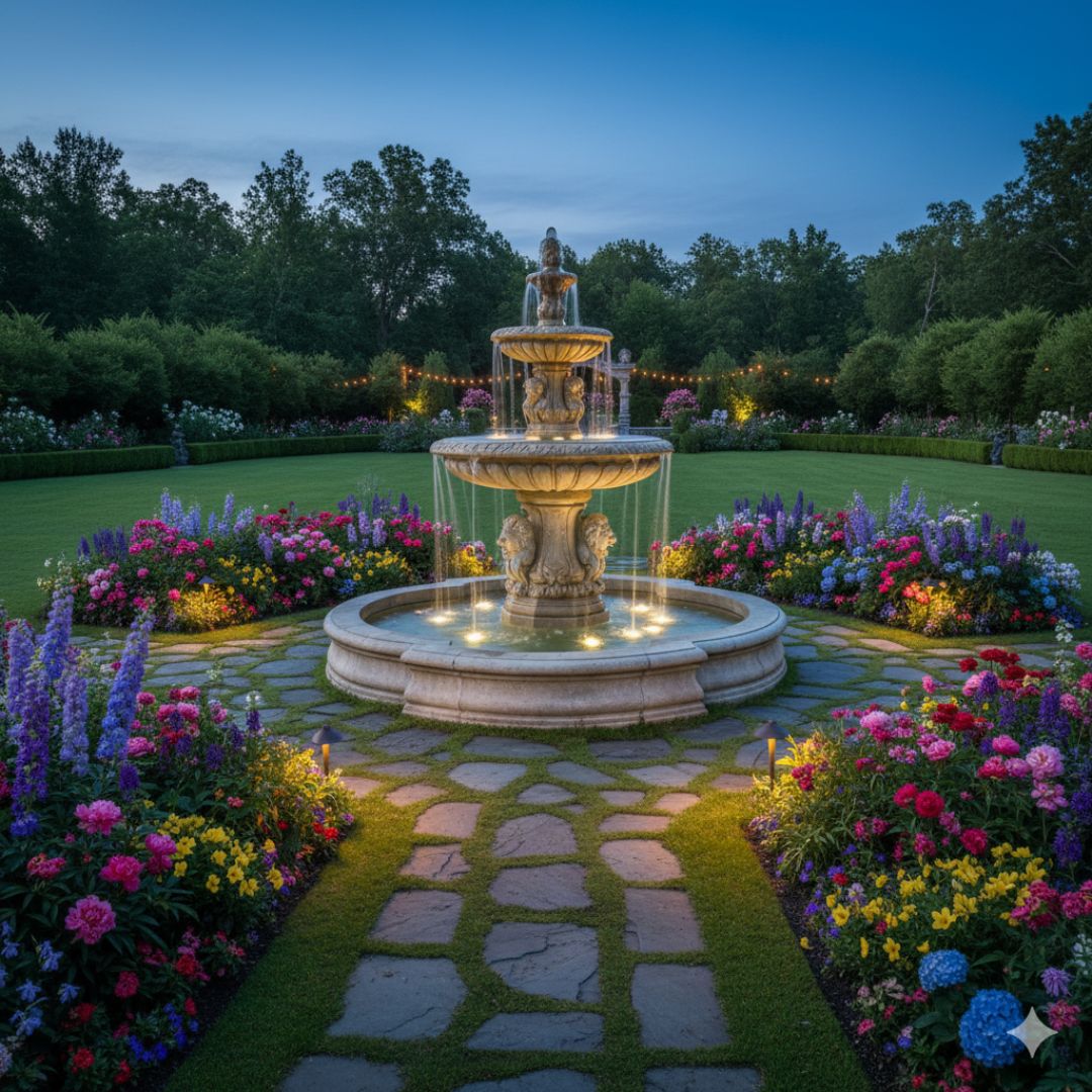 Air Mancur Taman Tengah (Centerpiece Fountain)