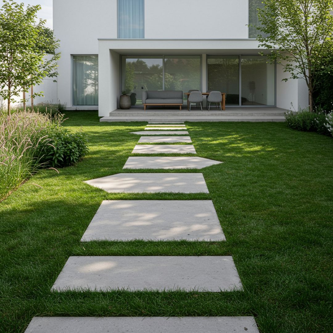 Batu Pijakan Beton Cetak