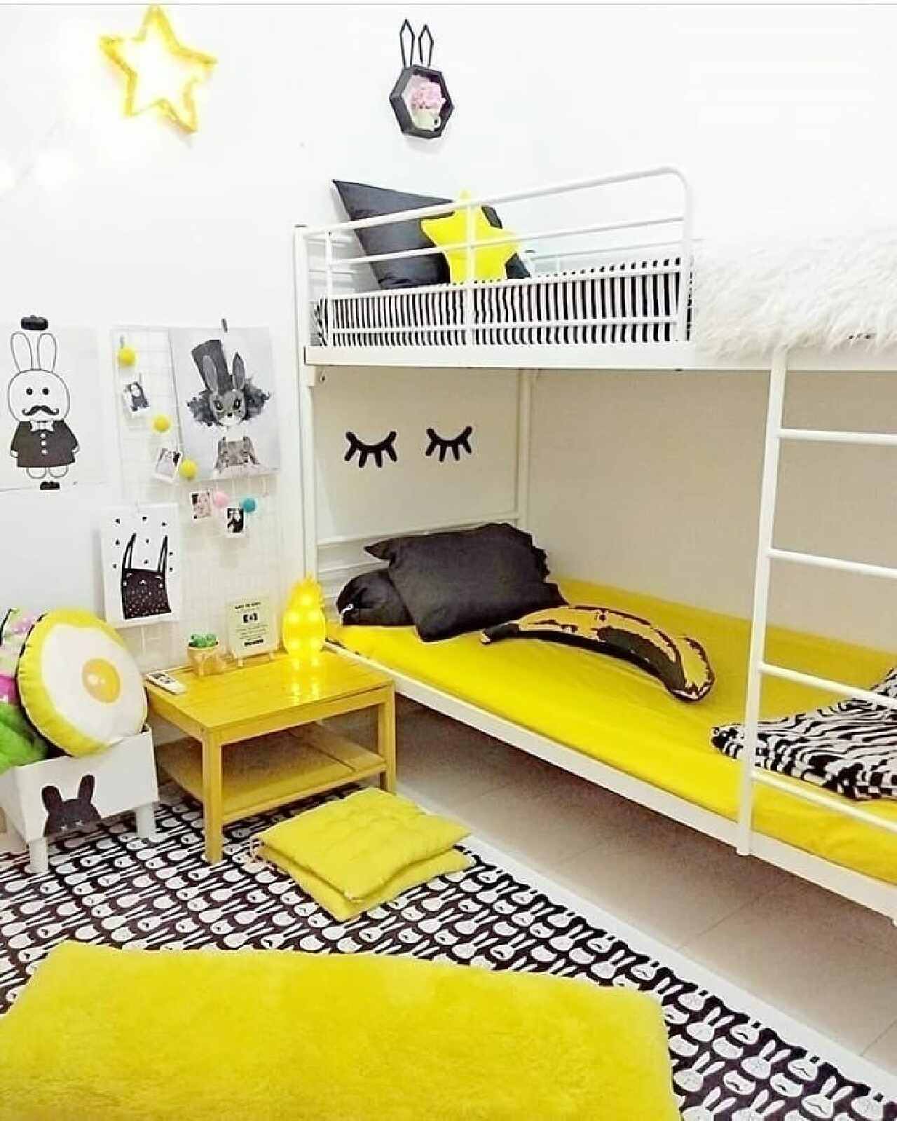 Desain Kamar Anak Perempuan Tempat Tidur Tingkat