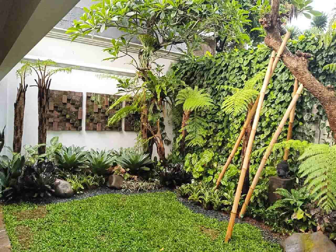 Desain Taman Bali Tropis