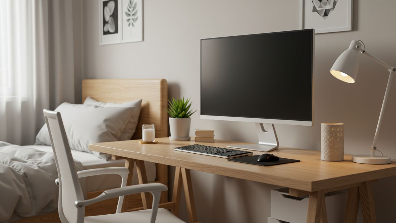 Desain meja komputer