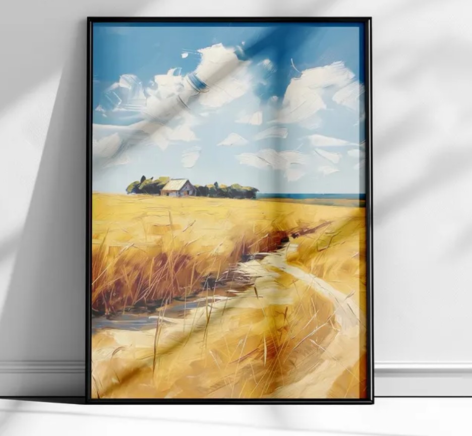 Hiasan Dinding Rumah Berupa Lukisan