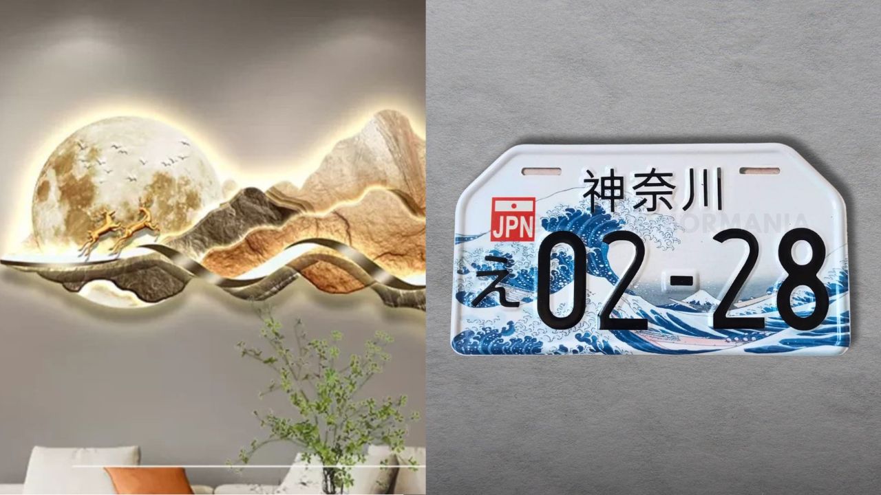 Hiasan dinding aesthetic