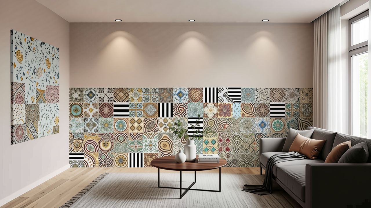 Keramik Dinding Ruang Tamu yang Bagus