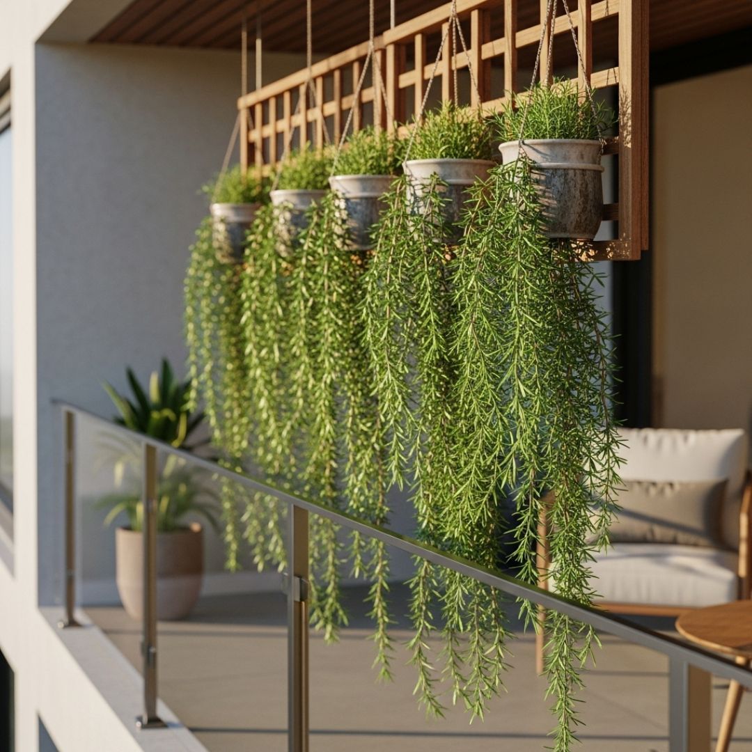 Rosemary Sebagai Tanaman Gantung