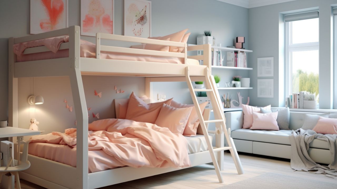 desain kamar anak tempat tidur tingkat