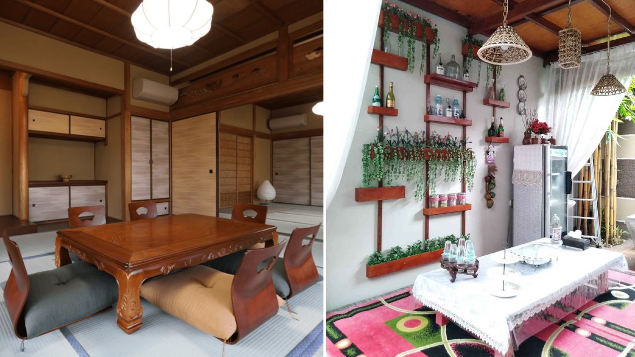 desain ruang makan lesehan minimalis