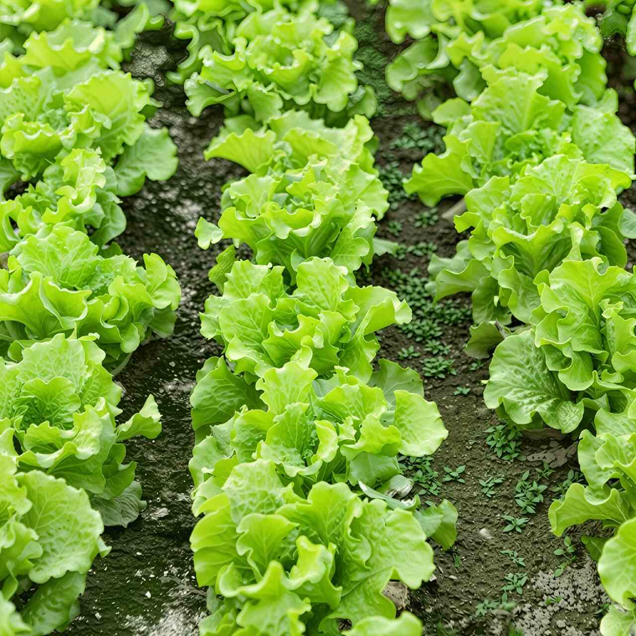 tanaman sayur yang tidak butuh sinar matahari selada