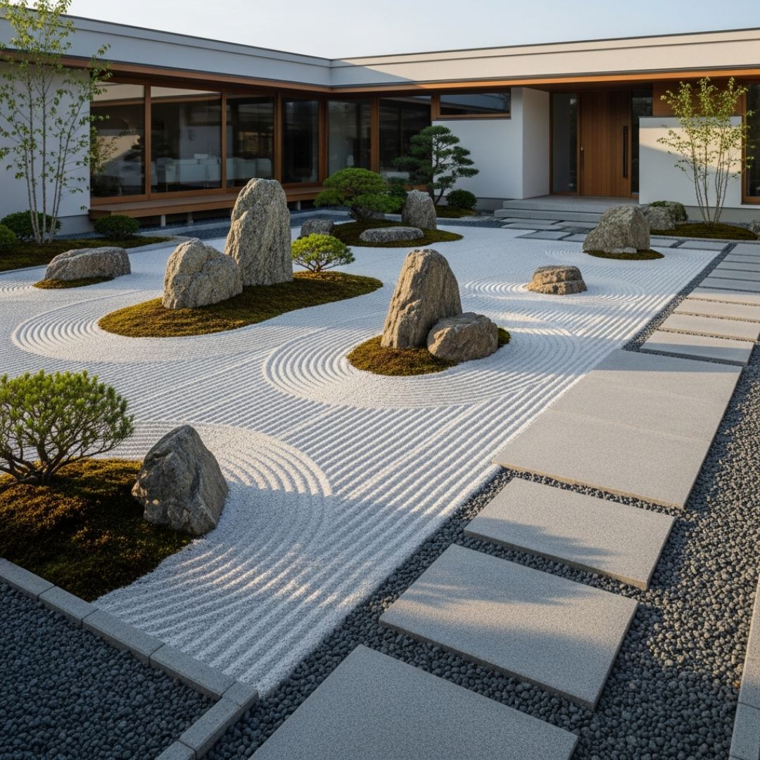 4. Kebun Mini ala Zen Garden