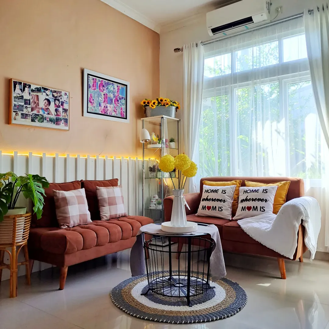dekorasi ruang tamu aesthetic