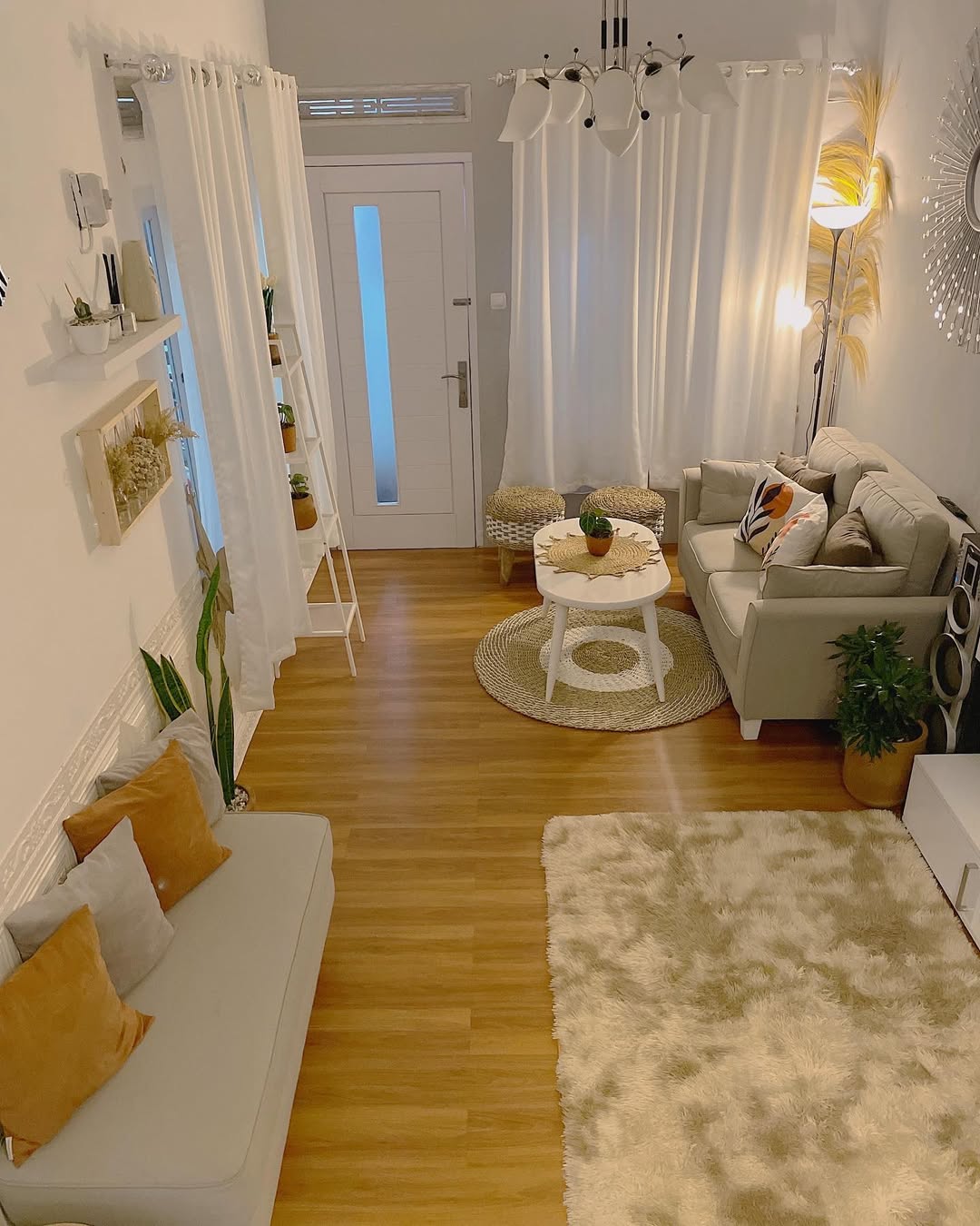 dekorasi ruang tamu aesthetic