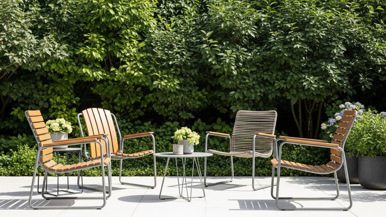 Inspirasi Desain Kursi Taman Minimalis untuk Halaman Rumah