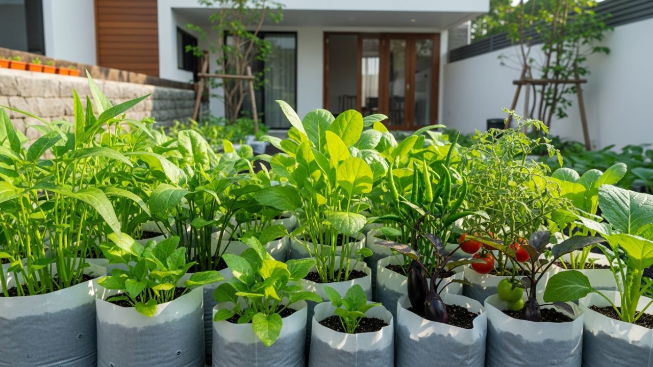 Tanaman sayuran yang mudah ditanam di polybag