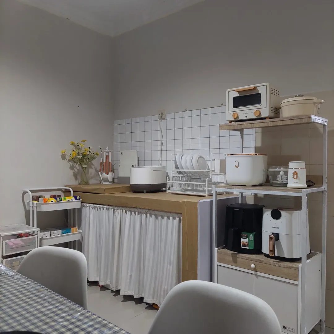 desain dapur kotor dan dapur bersih