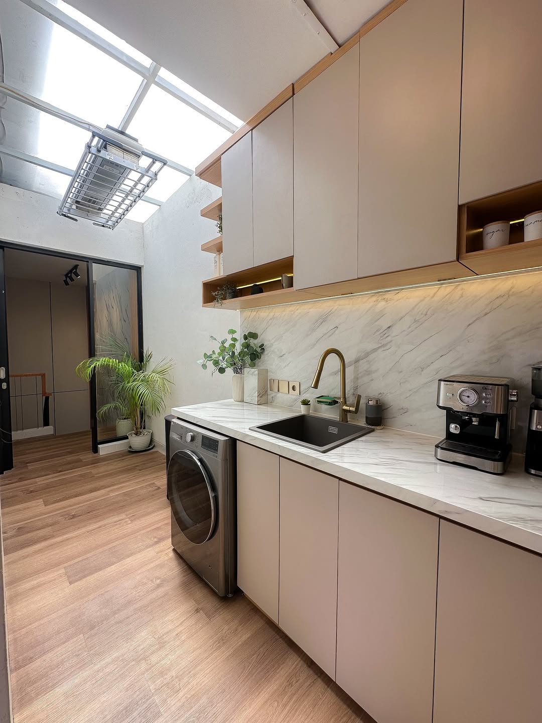 desain dapur kotor dan dapur bersih