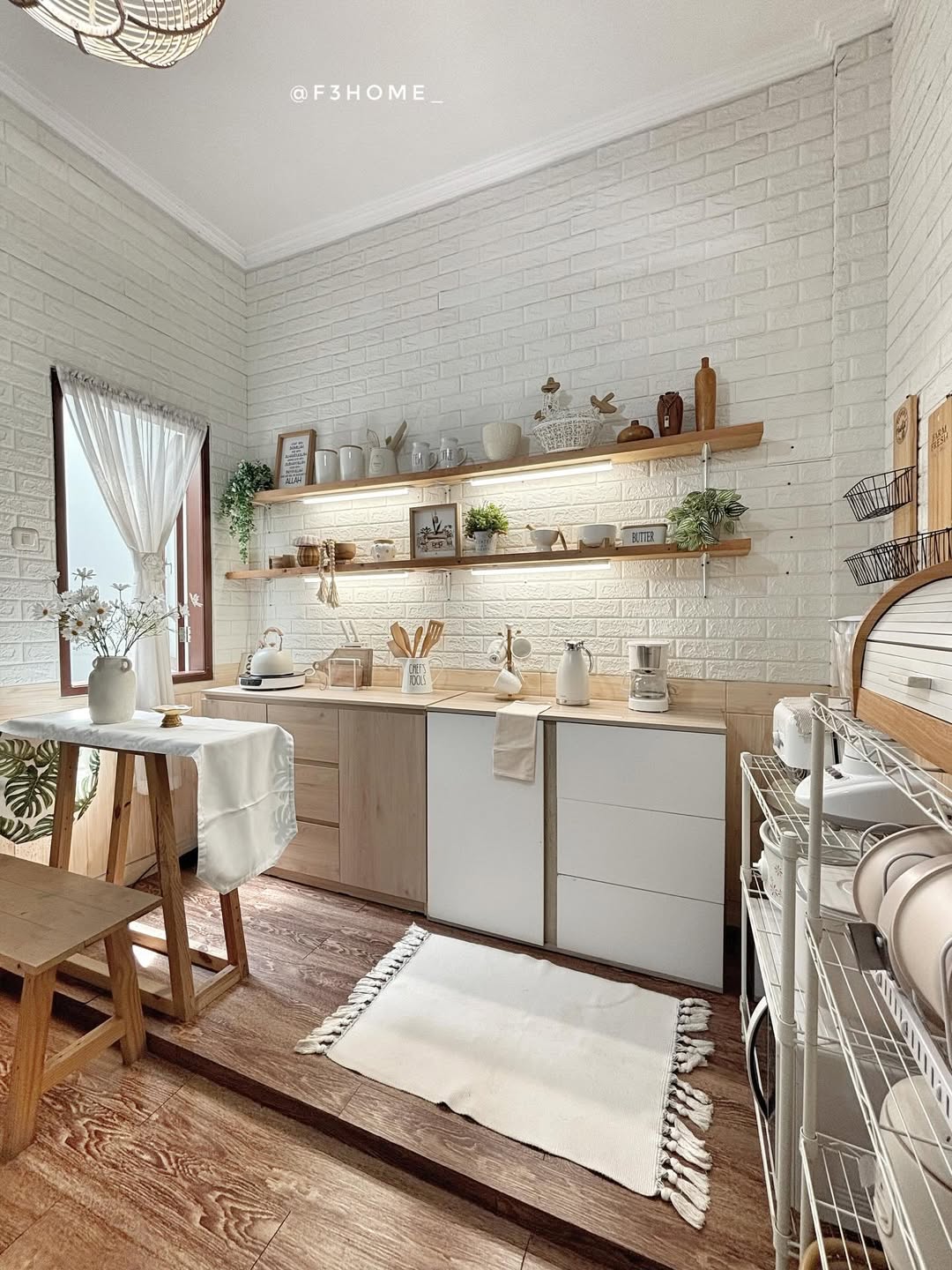 desain dapur kotor dan dapur bersih