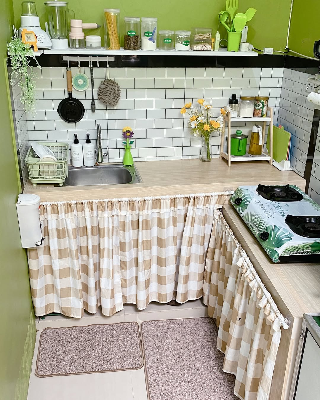desain dapur kotor dan dapur bersih
