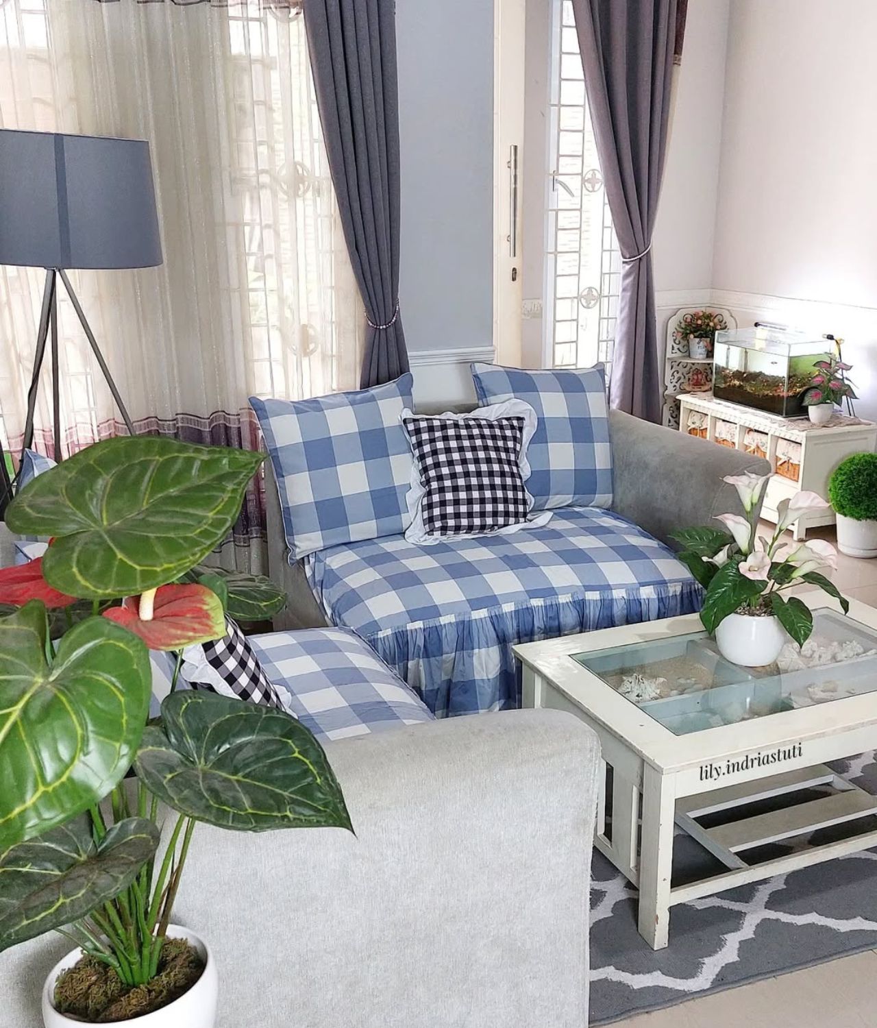 desain ruang tamu sederhana yang cantik