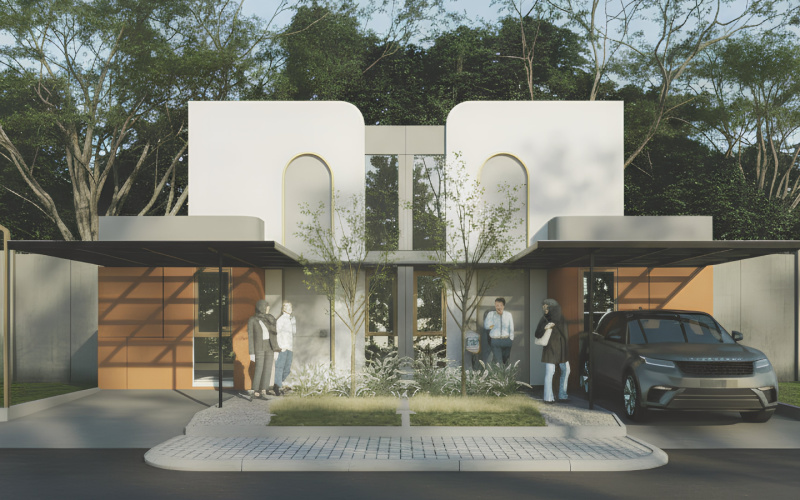 desain rumah islami cantik dan sesuai syariah