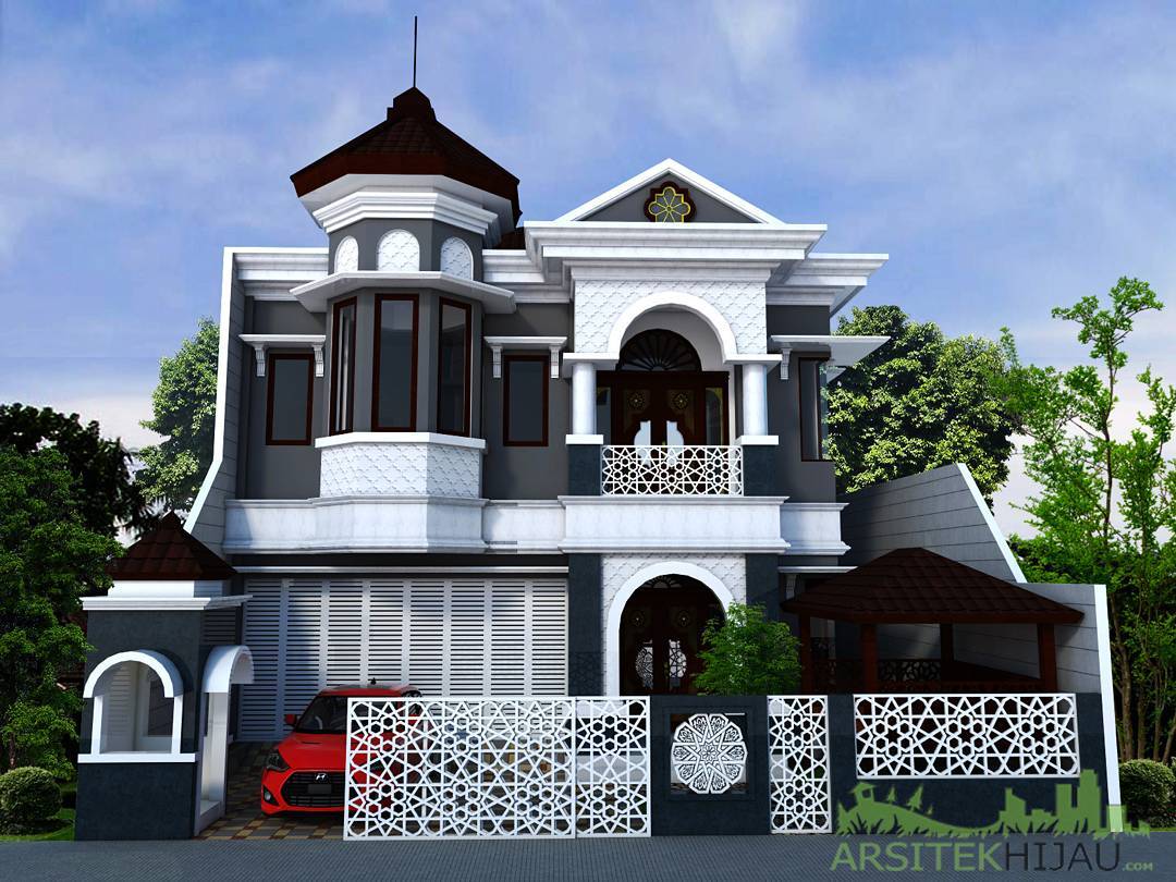desain rumah islami cantik dan sesuai syariah