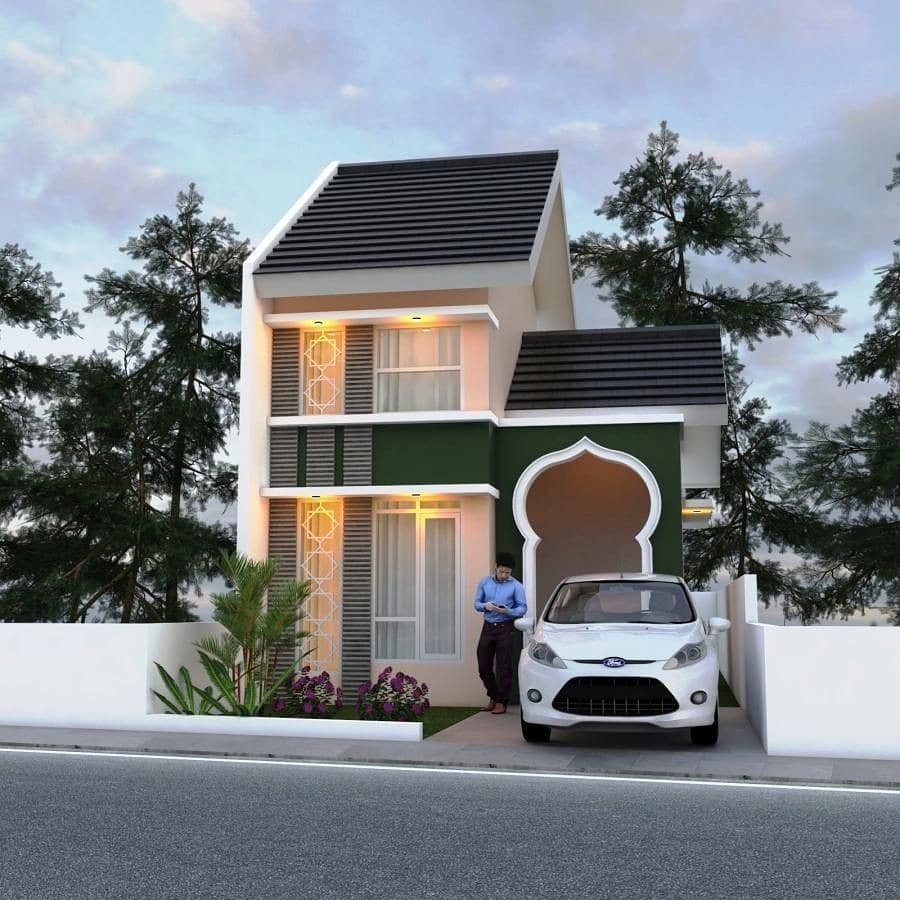 desain rumah islami cantik dan sesuai syariah